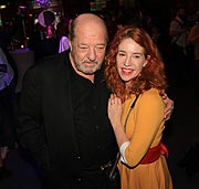 Raph Siegel und seine Frau Laura Käfer bei der teatro Ohlala Premiere (©Foto: Martin Schmitz)